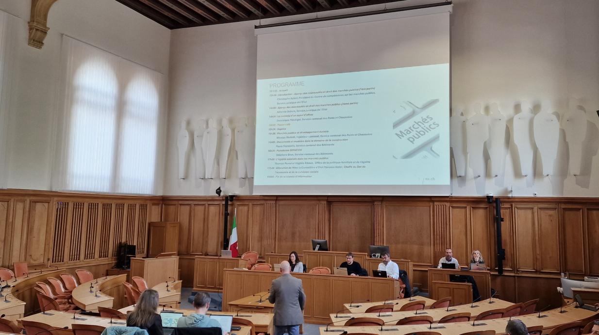 Marchés publics dans le Canton de Neuchâtel