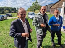 Daniel Payot, Manuel Lopez et Luciano Maruccia