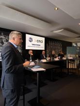 Charles Constantin, Sous-directeur CNCI, est intervenu en ouverture et au terme de la table ronde.