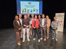 Cérémonie d'ouverture de Capa'Cité: avec les actrices et les acteurs du film de soutien